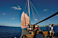 SY Samur under sail