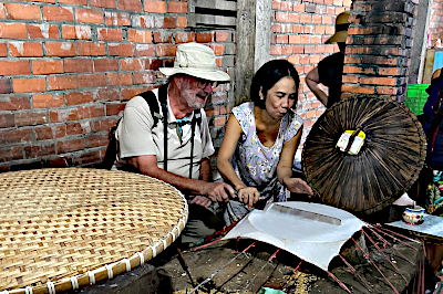 Making a Rice Paper Wrap