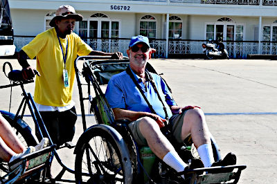 Tourist on a Cyclo