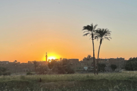 Sunset in Al Mufarrajiyyah