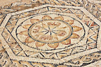 Mosaic Floor in Parco Archeologico di Nora