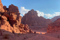 In Wadi Rum